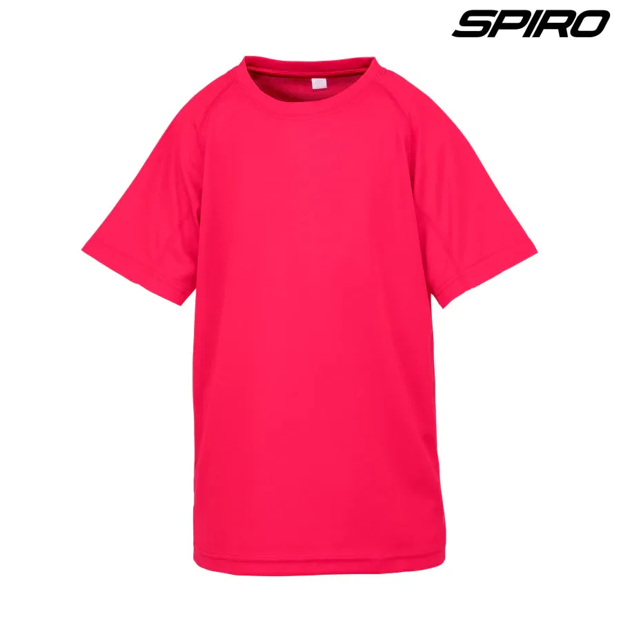 Spiro S287B Performance Aircool Kids Tee