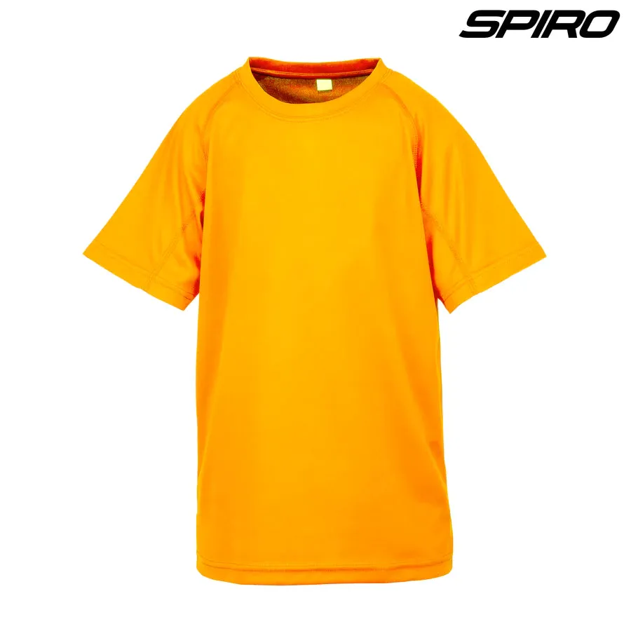 Spiro S287B Performance Aircool Kids Tee