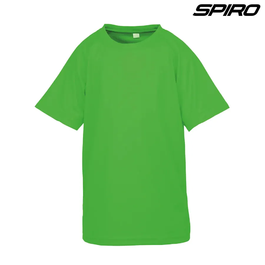 Spiro S287B Performance Aircool Kids Tee