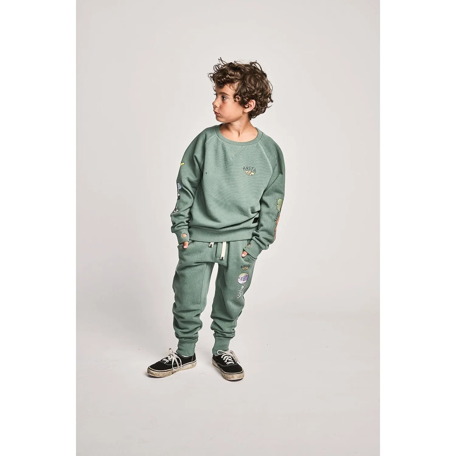 Stickers Pant - New Green