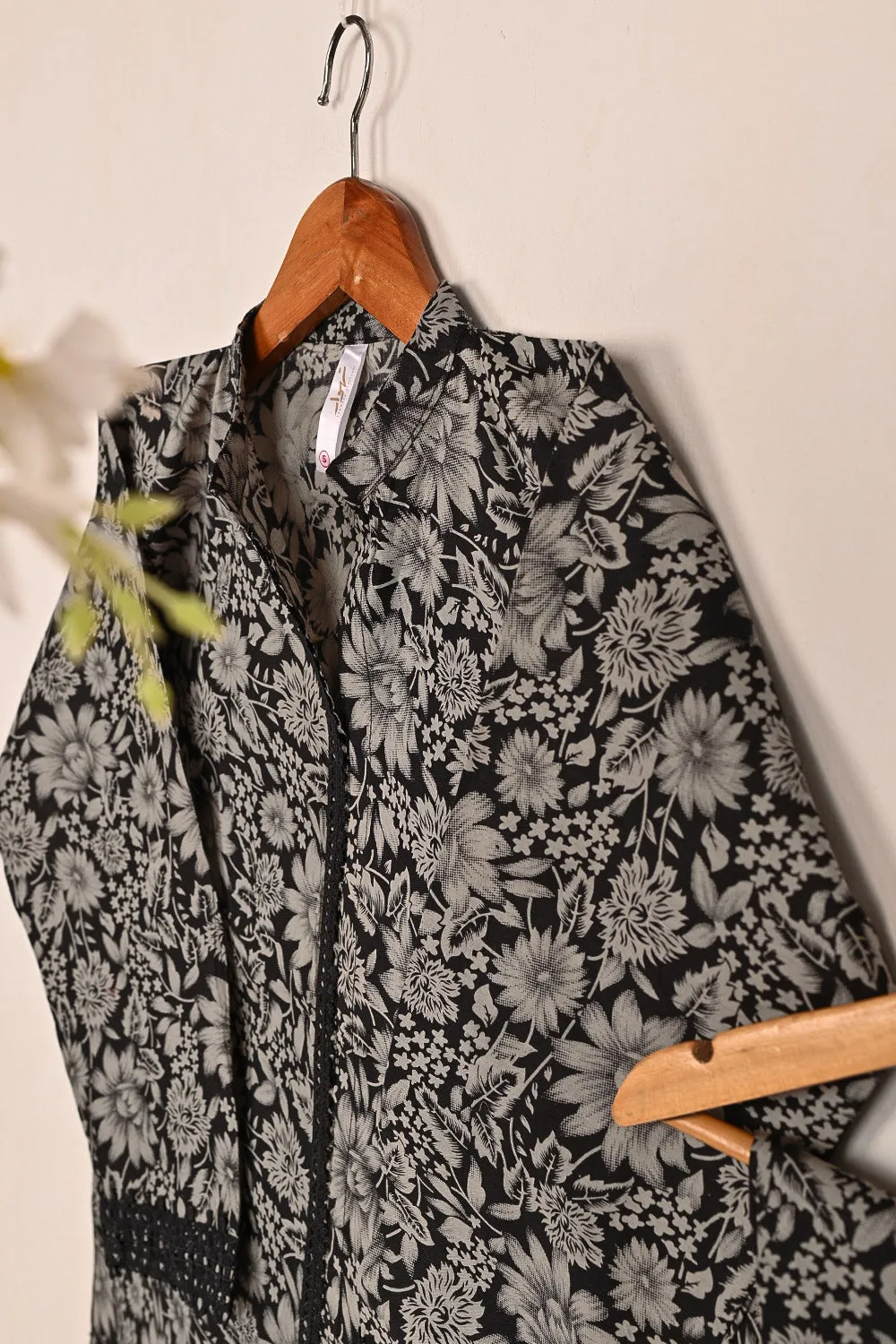 STP-197C-Skin - 2 Pc Ready to Wear Cotton Printed Co-Ord Dress