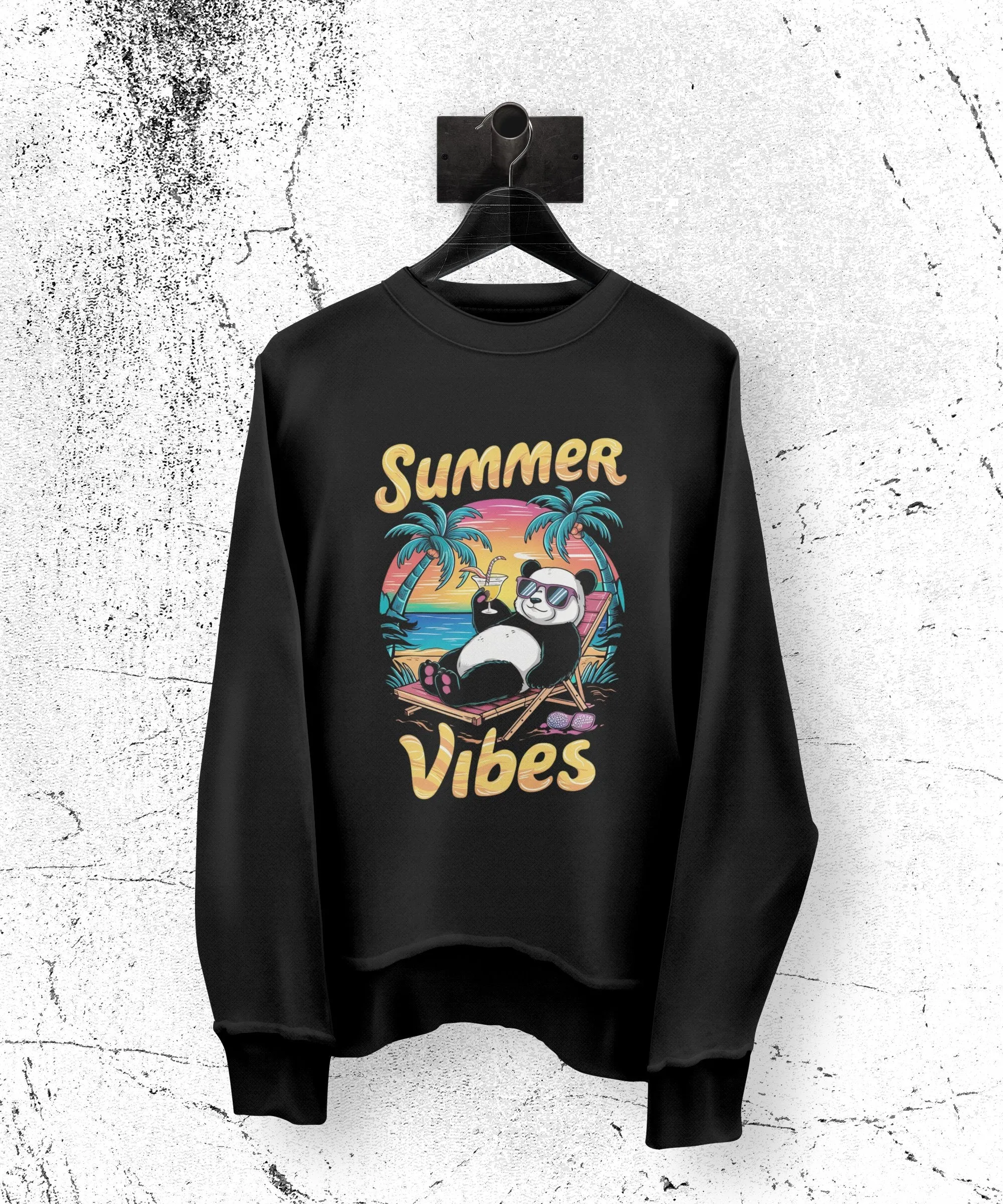 Summer Vibes Graphic T-Shirt - Beach Sun Fun Tee - Casual Summer Apparel