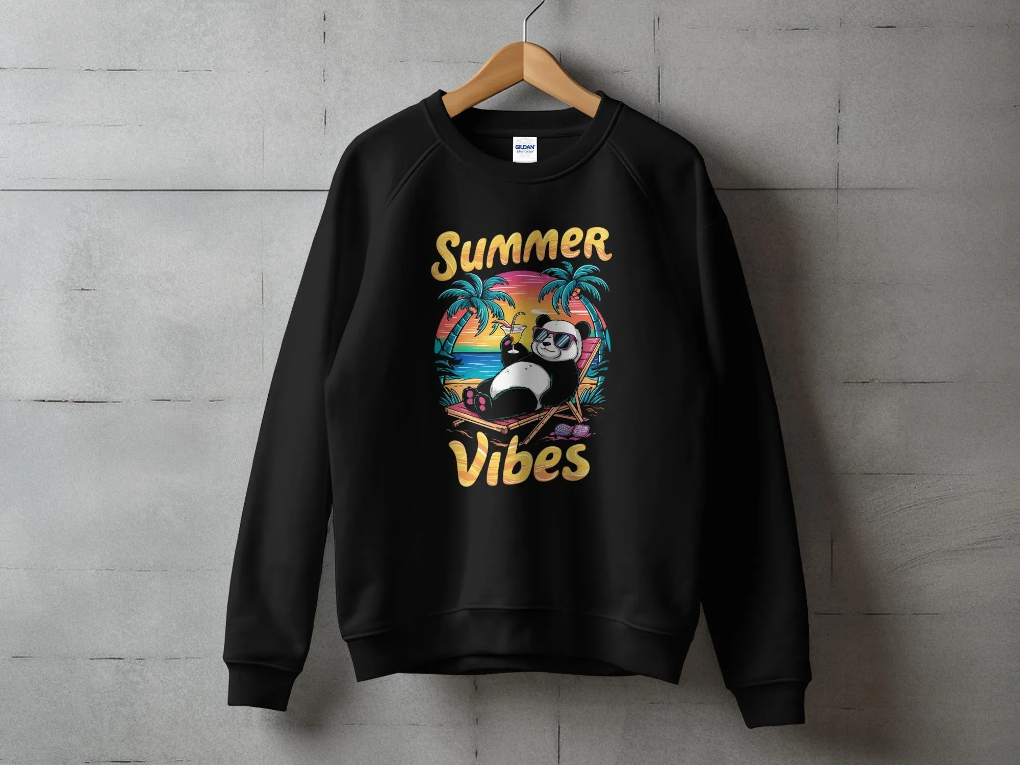 Summer Vibes Graphic T-Shirt - Beach Sun Fun Tee - Casual Summer Apparel