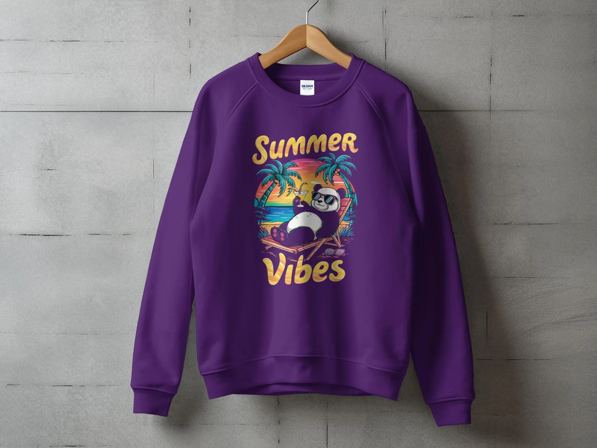 Summer Vibes Graphic T-Shirt - Beach Sun Fun Tee - Casual Summer Apparel