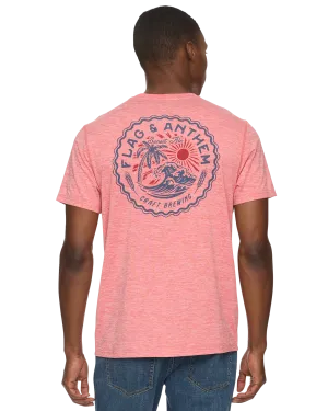 SUNSET ALE PERFORMANCE TEE