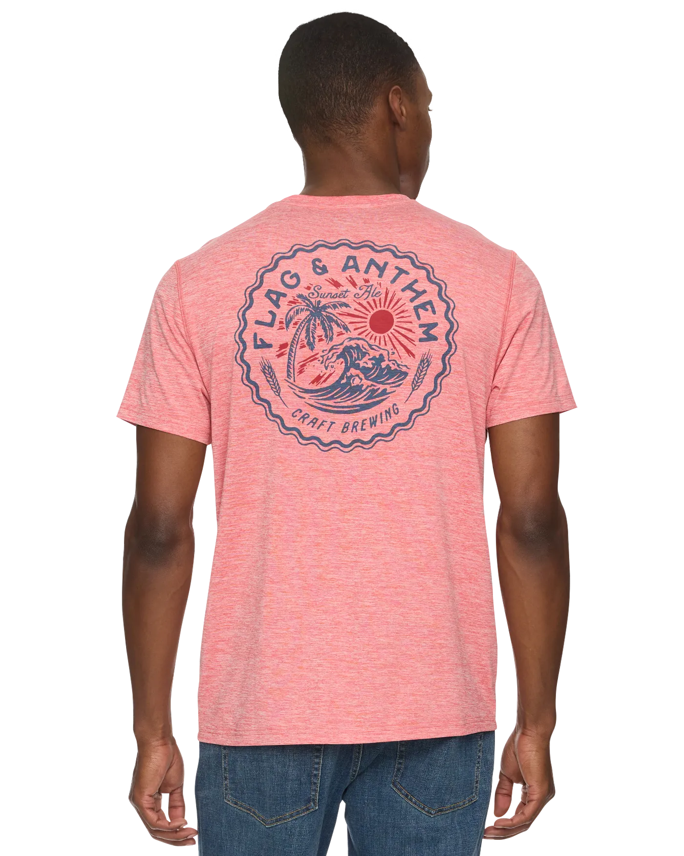 SUNSET ALE PERFORMANCE TEE