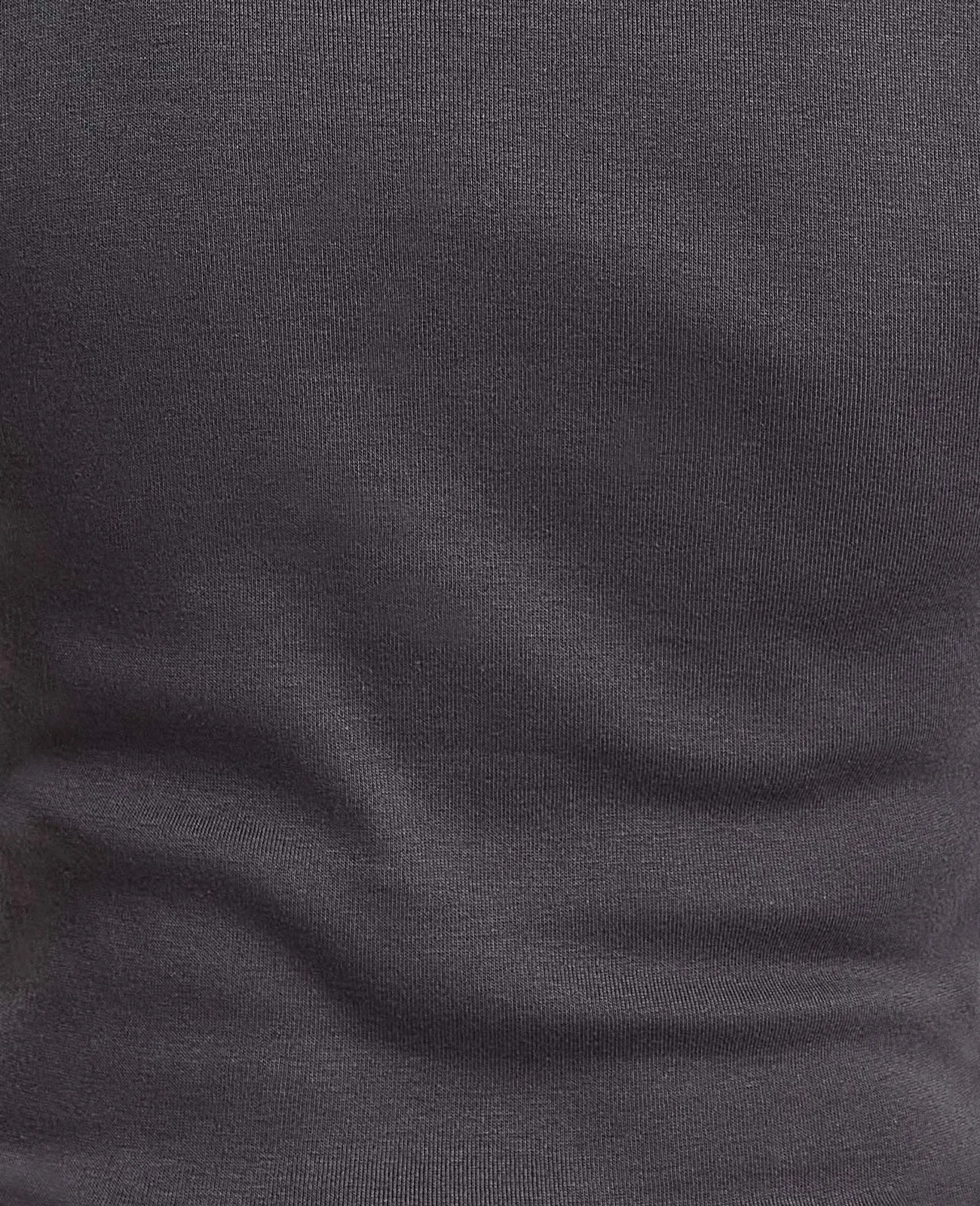 Supima Ribbed Crop Tee