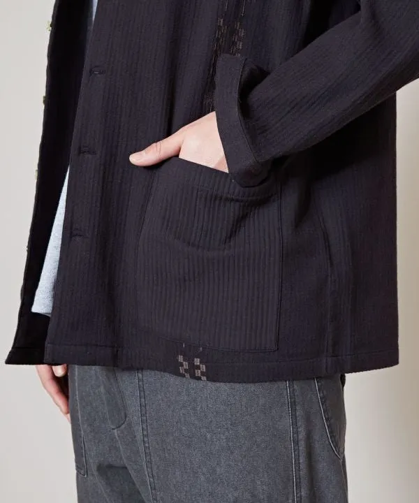 SURF＆Palms Cotton Open Collar Shirt