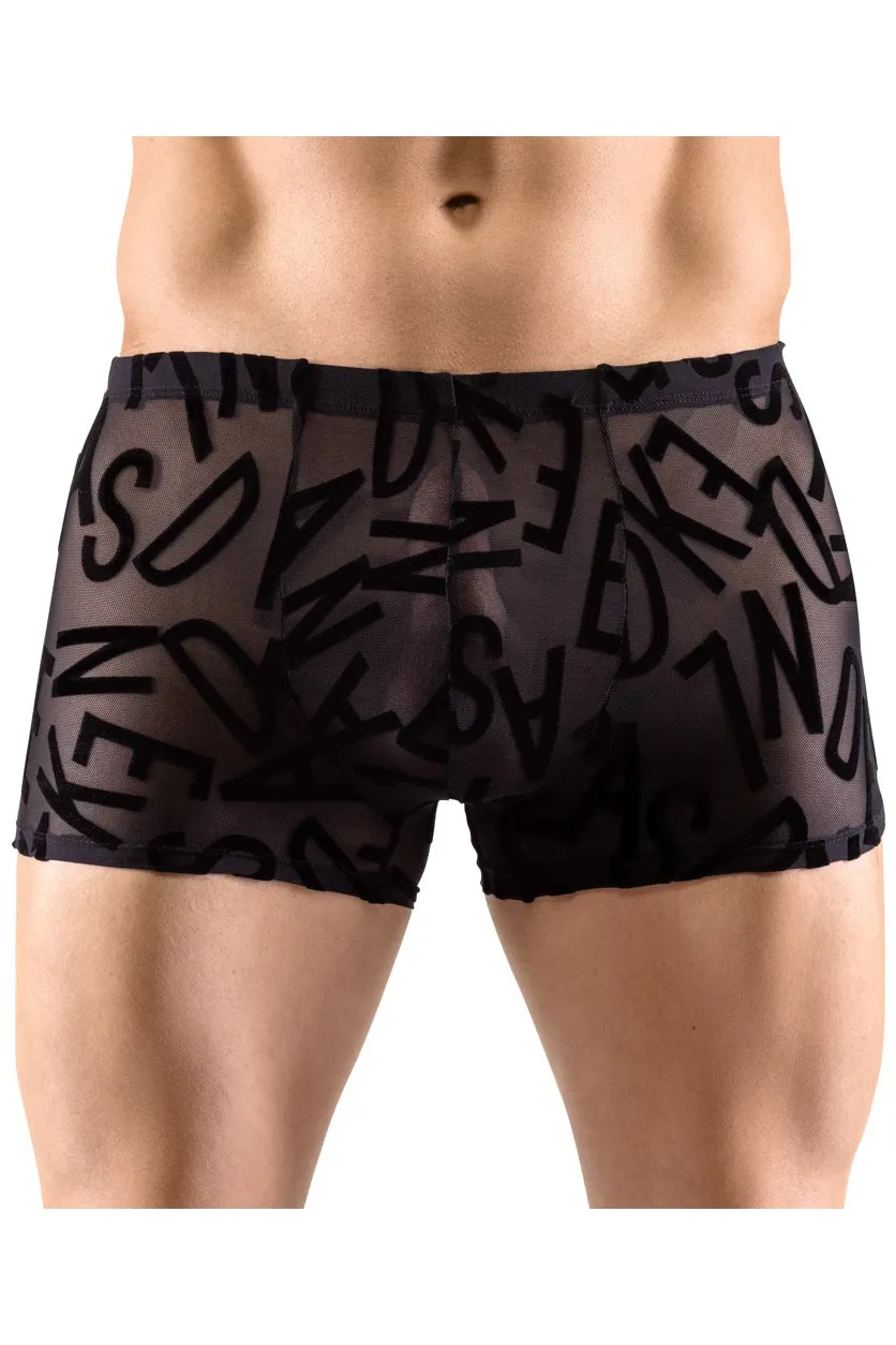 Svenjoyment Alphabet Print Shorts