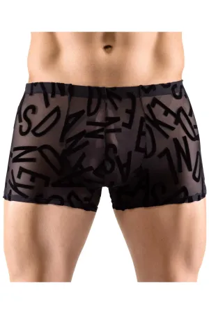 Svenjoyment Alphabet Print Shorts