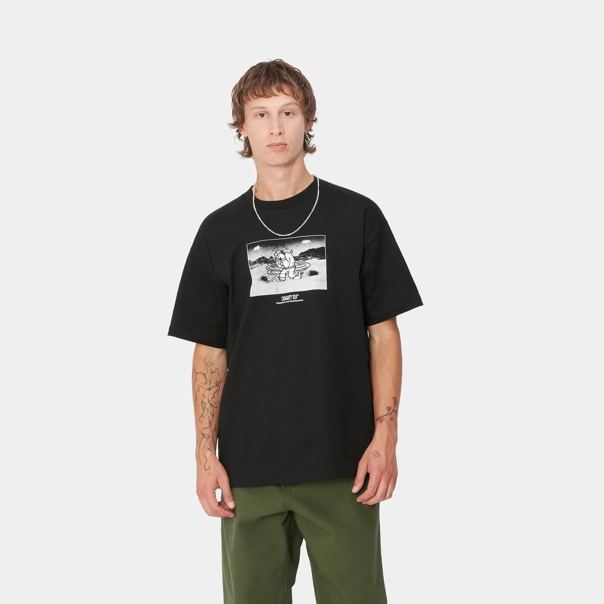 T-shirt THINK TANK Black