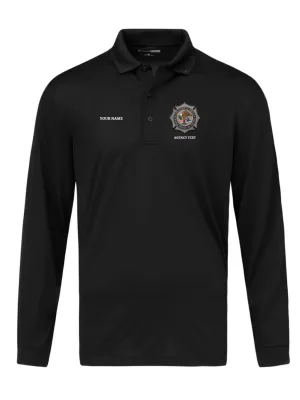 TACTICAL Bureau of Prisons Polo- Men's Long Sleeve