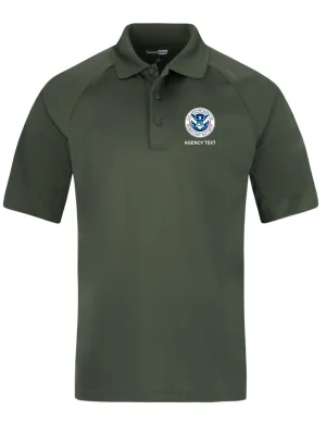 TACTICAL Dept of Homeland Security Polo- Men's Short Sleeve