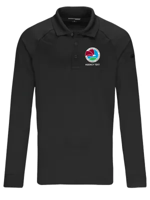TACTICAL Drug Enforcement Administration Polo- Men's Long Sleeve