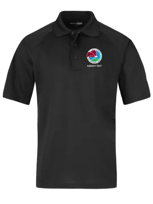 TACTICAL Drug Enforcement Administration Polo- Men's Short Sleeve