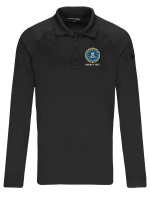 TACTICAL Federal Bureau of Investigation Polo - Men's Long Sleeve