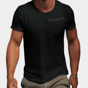 TC New York Ribbed Neck Tee /  1 Color
