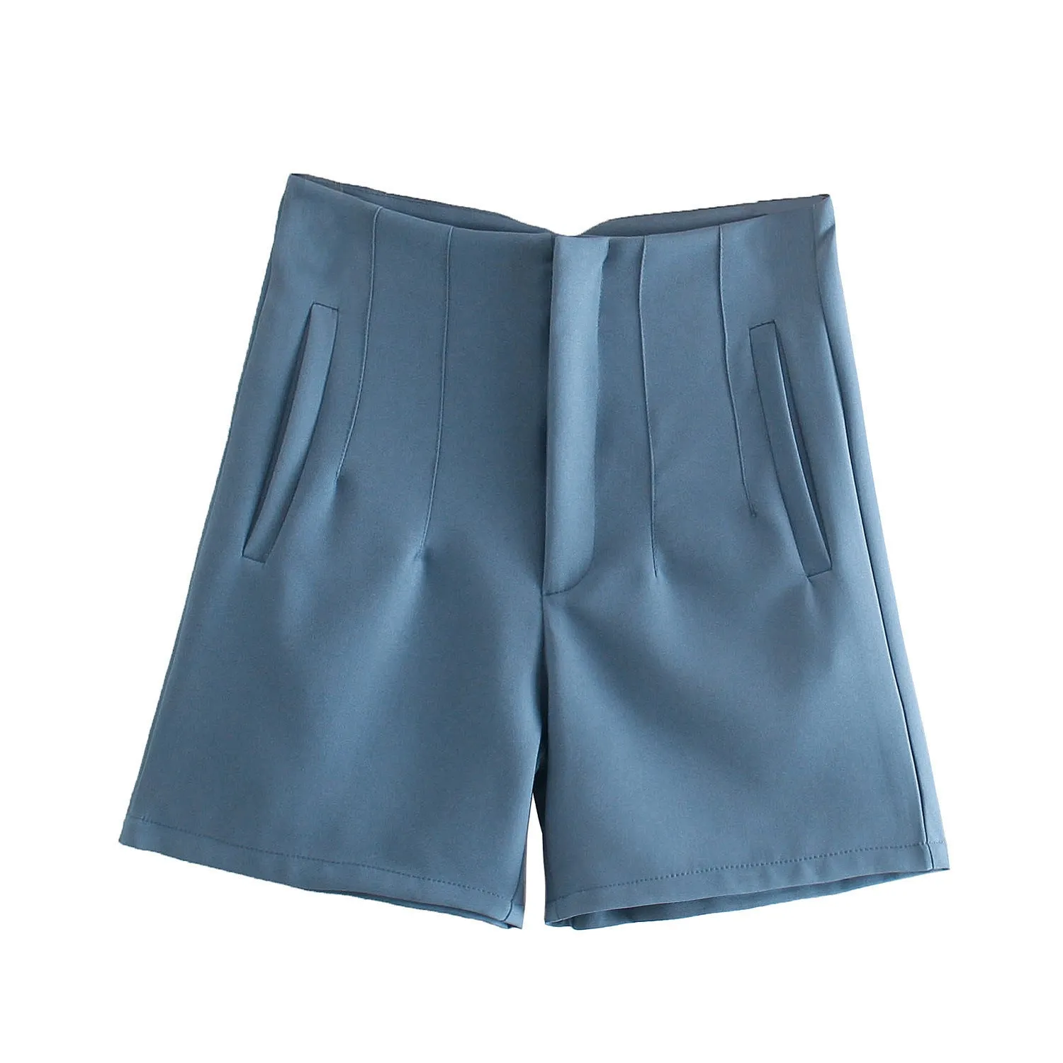 Temperament Simple High Waist Casual Shorts Women