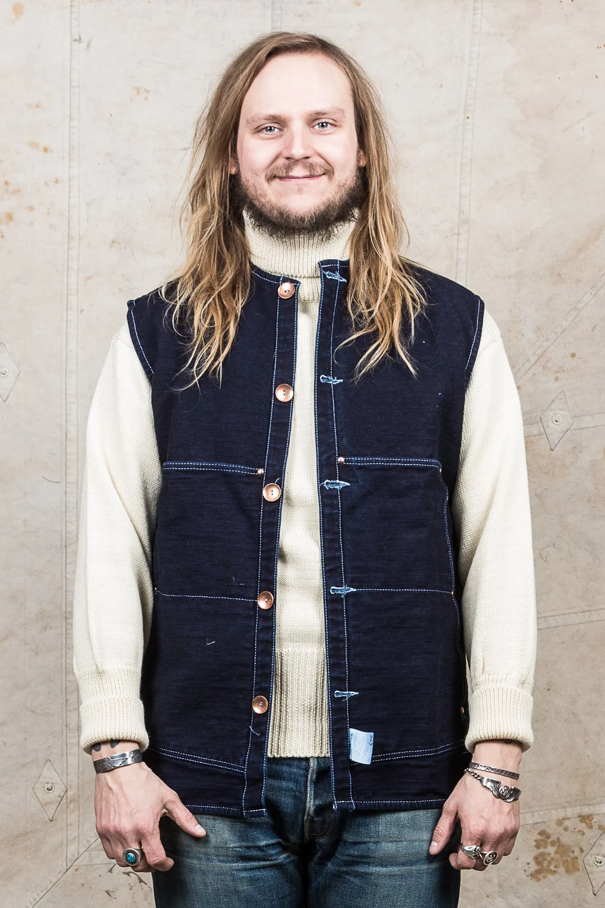 Tender Janus Vest Indigo