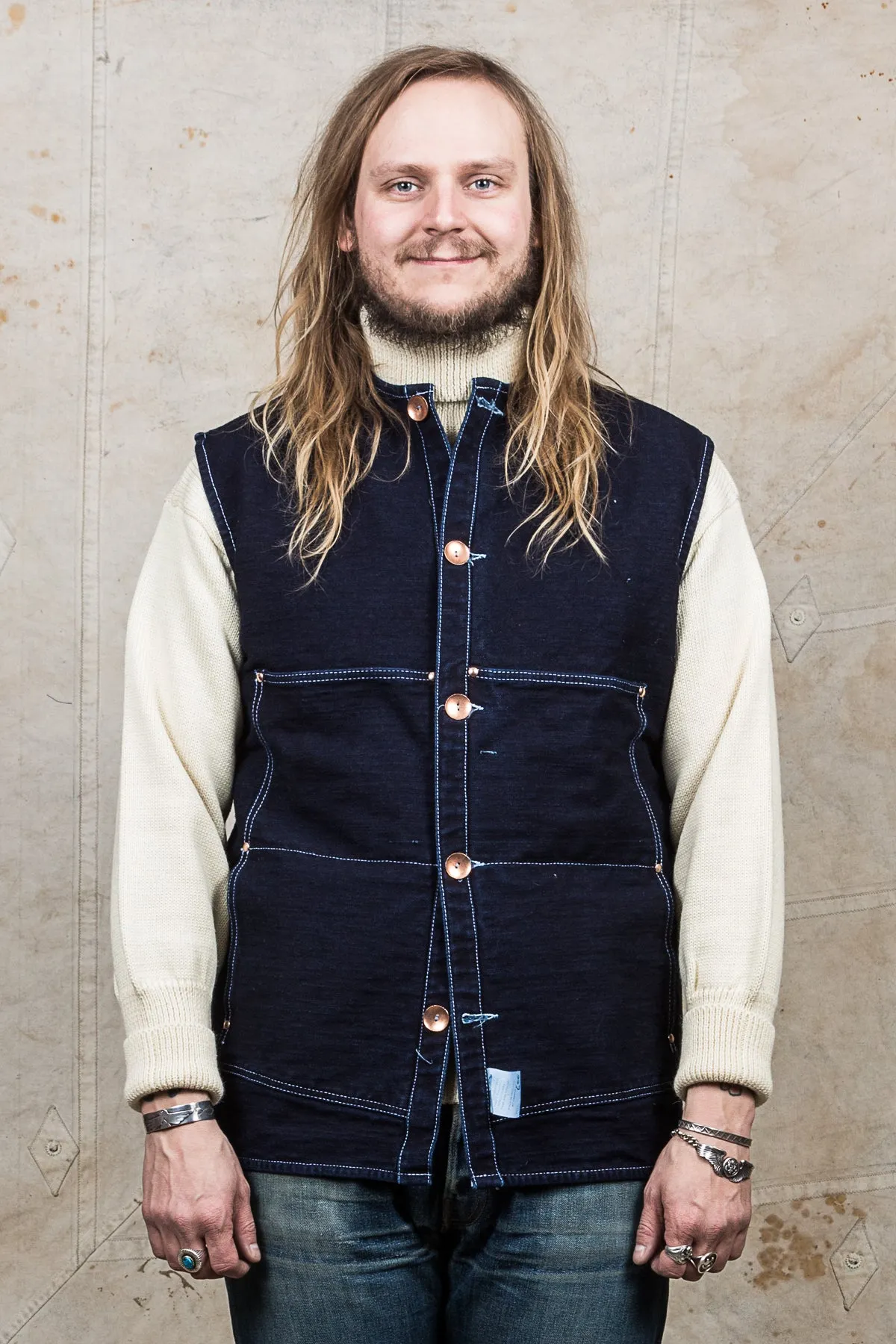 Tender Janus Vest Indigo