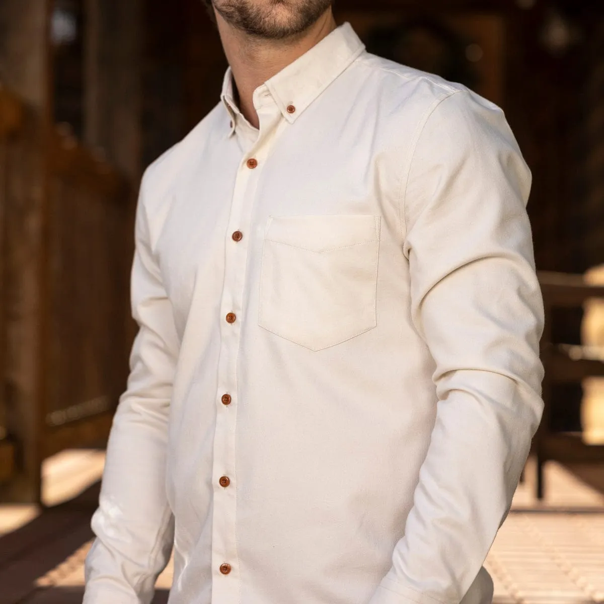 That’s Bone – BorlandFlex™ Long Sleeve Flannel