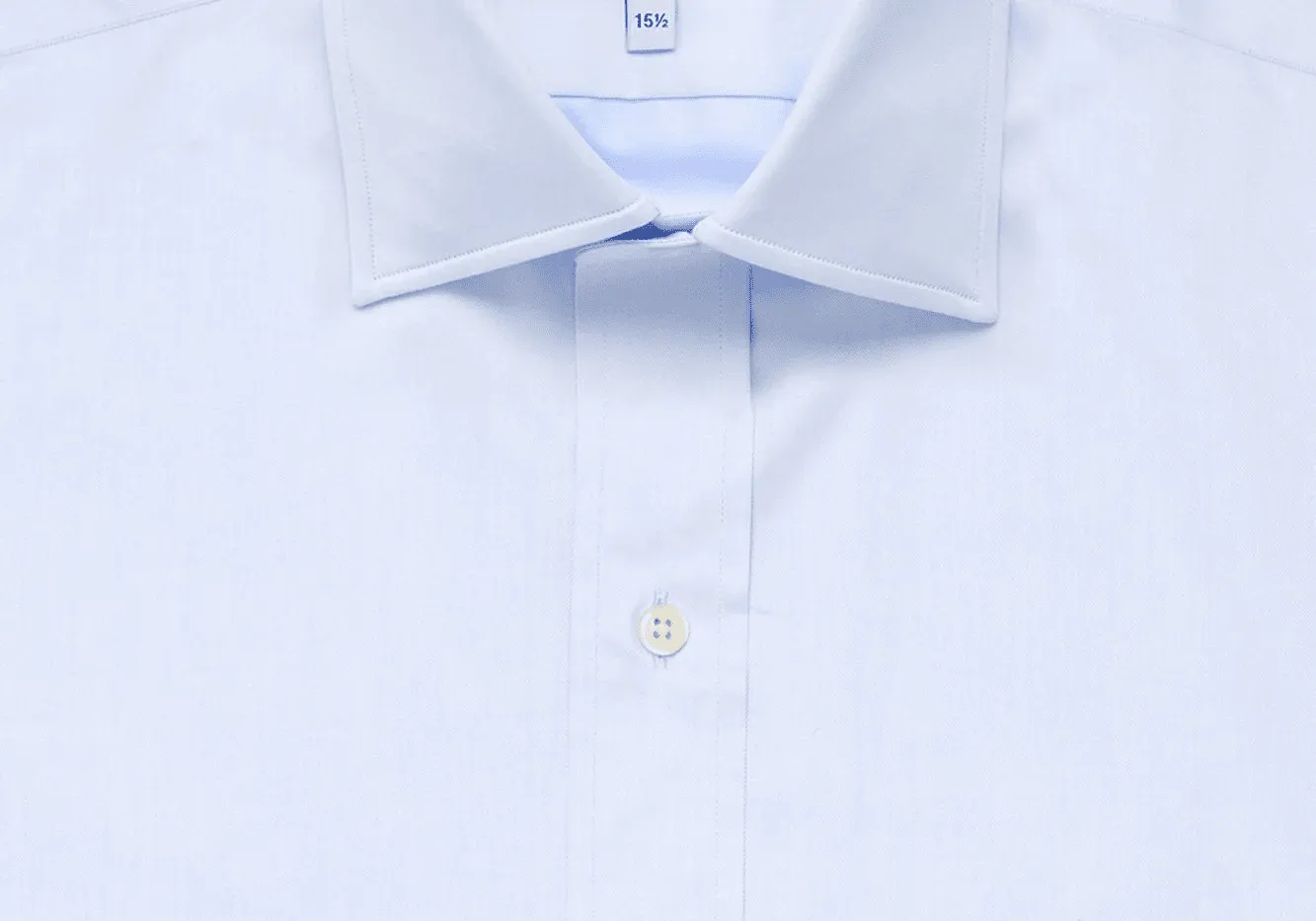 The Blue Fine Twill Mid-Spread Dress Shirt