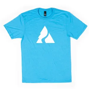 The ICON Tee - Turquoise Frost