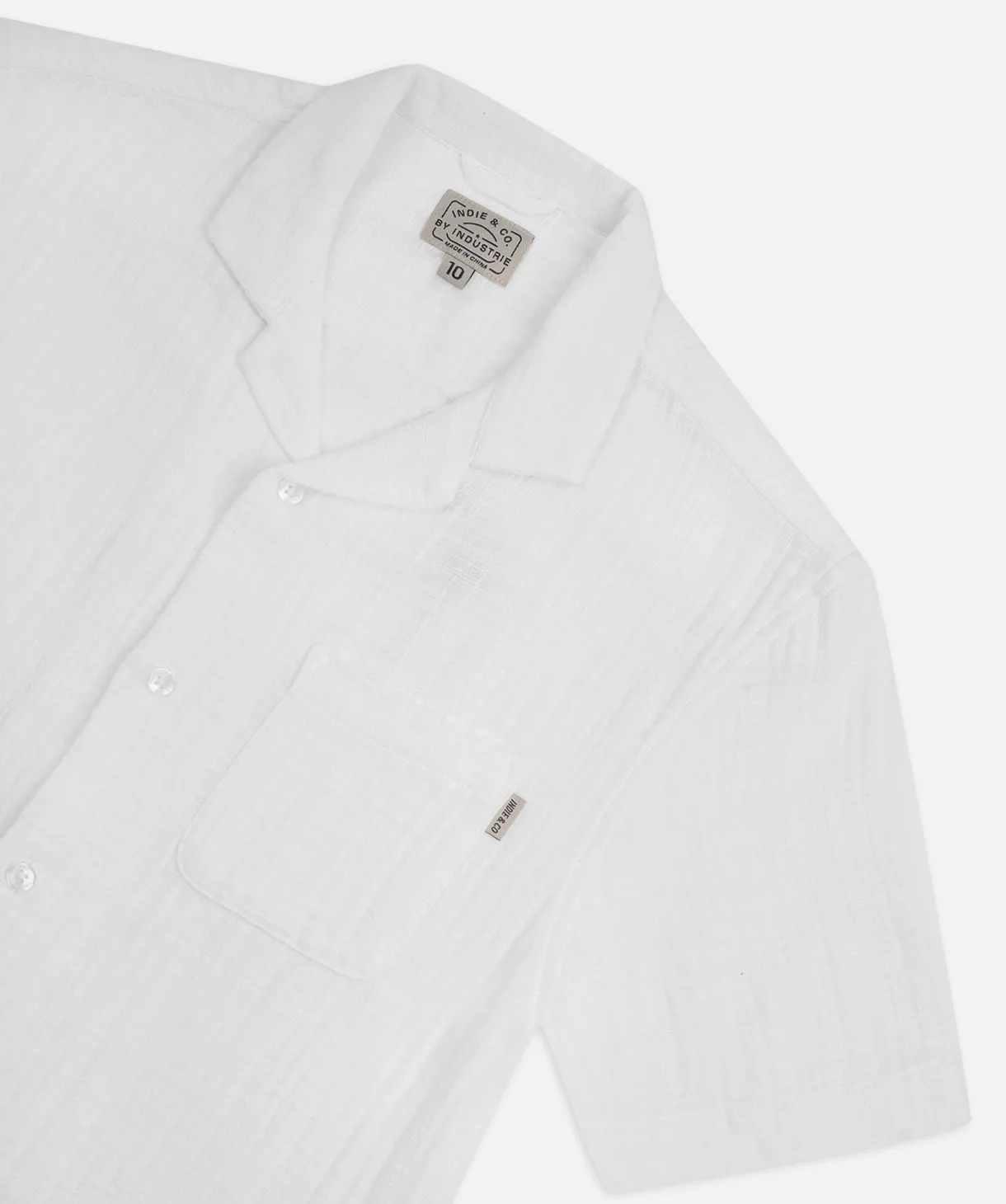 The Indie Seguro S/s Shirt - Off White