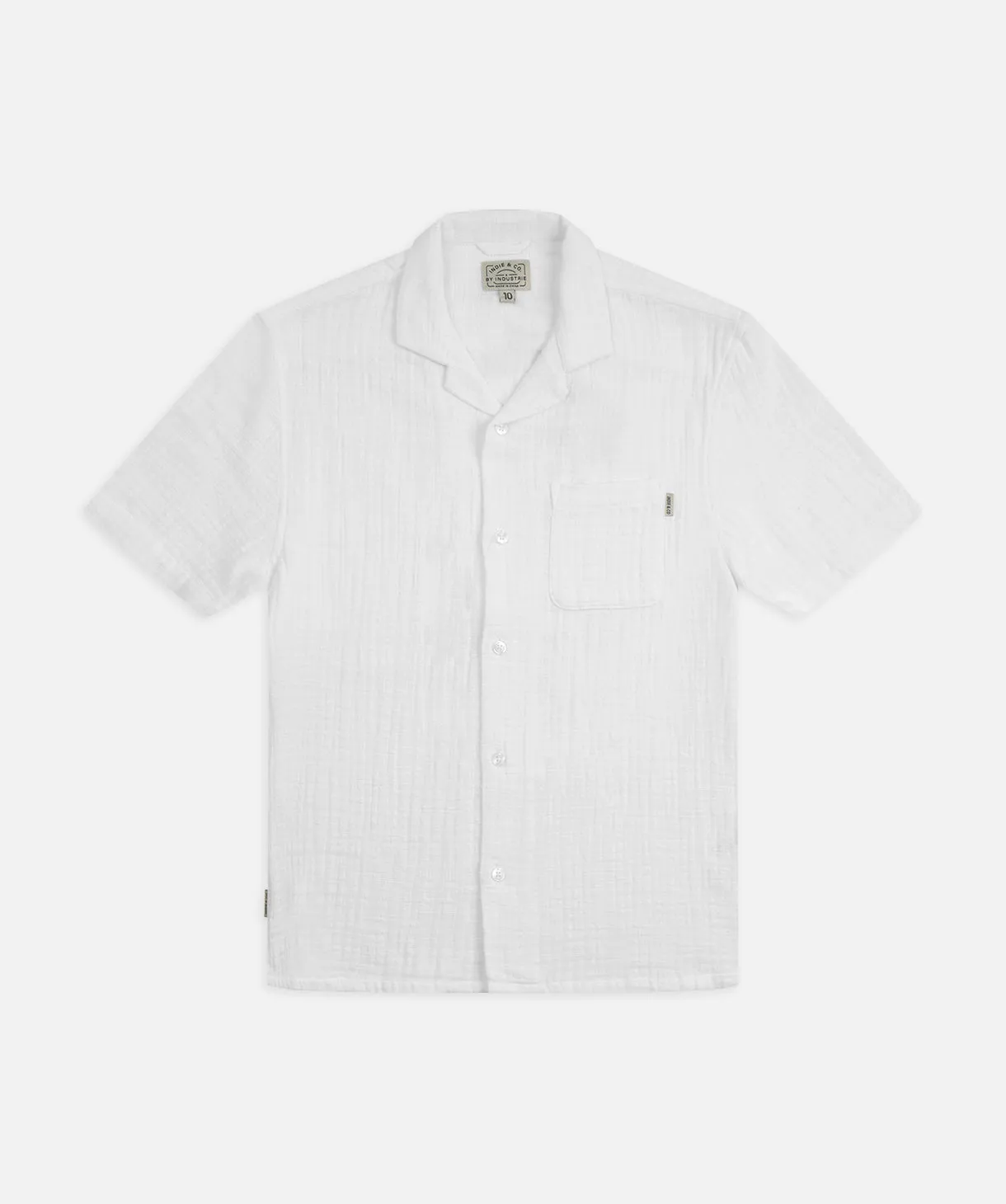 The Indie Seguro S/s Shirt - Off White