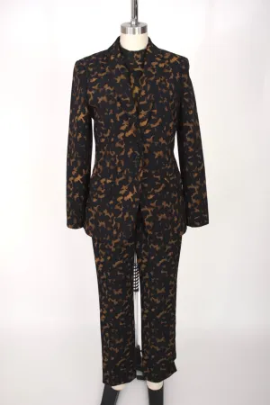 Theory Tortoiseshell Pant Suit