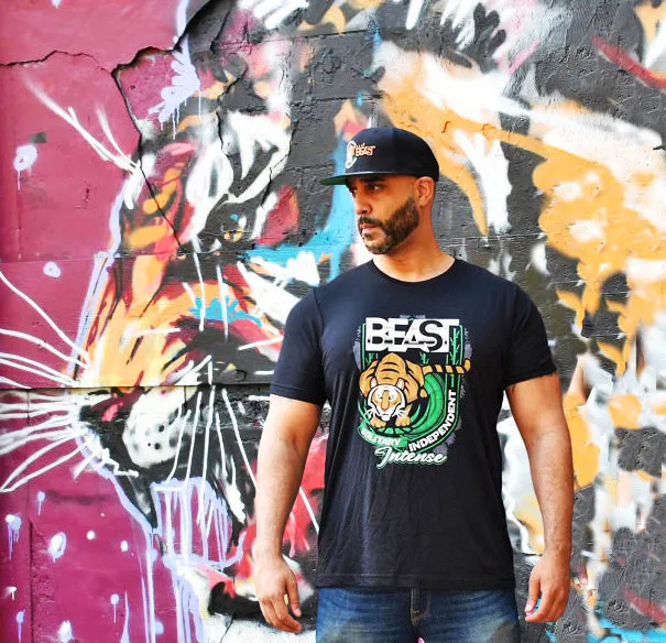 Tiger Beast Black T-Shirt