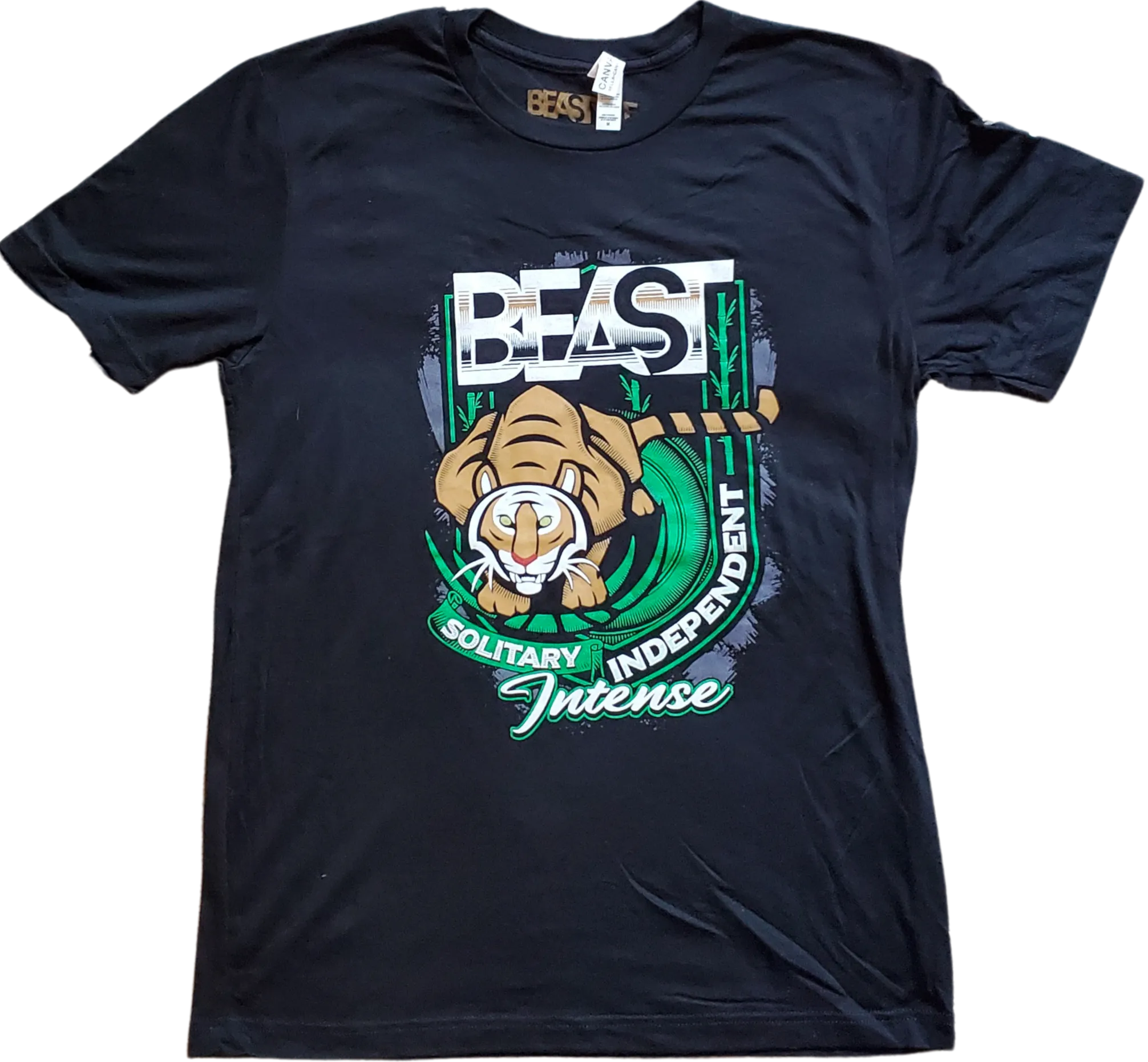Tiger Beast Black T-Shirt