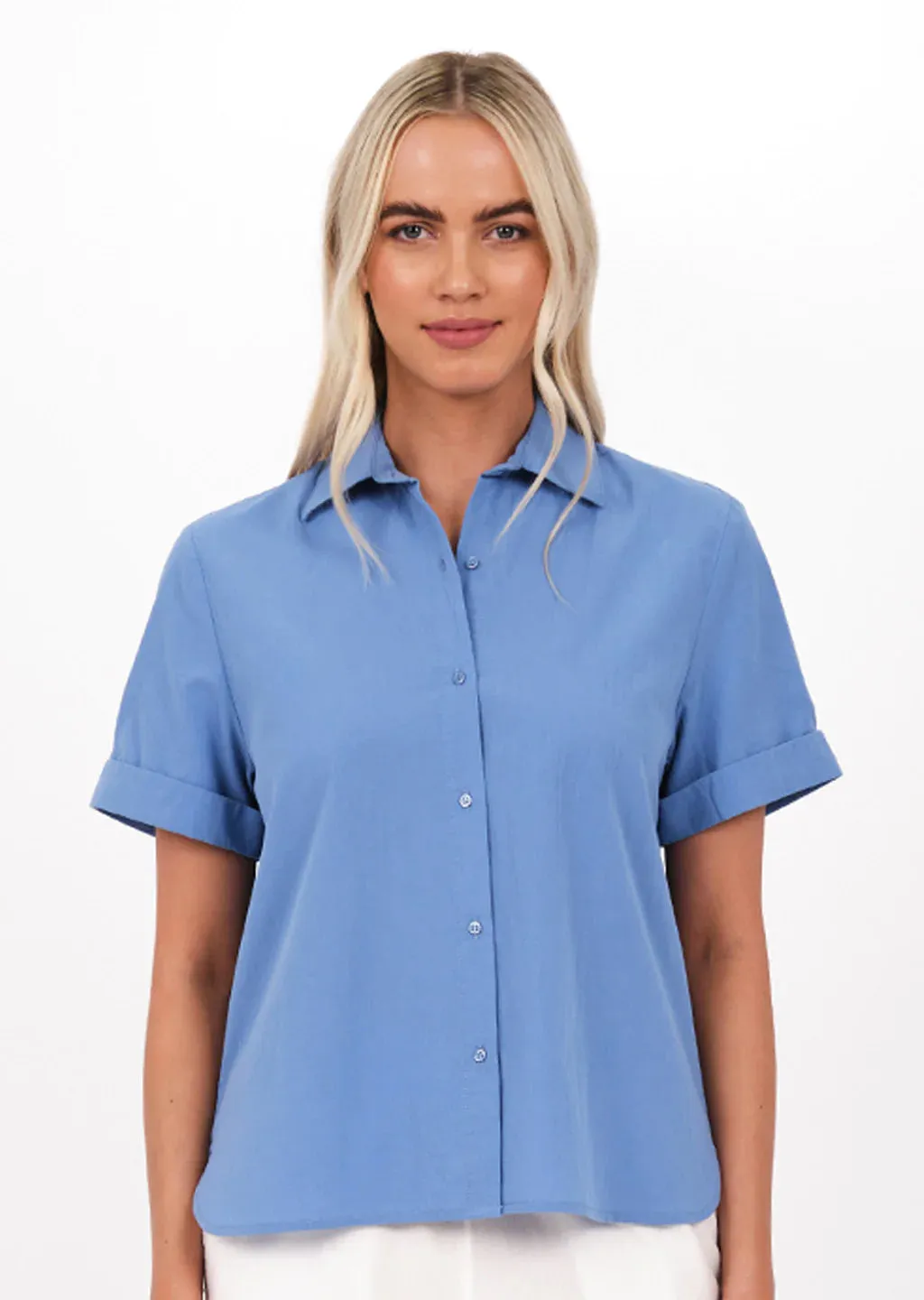 TITCHIE FONZIE SHIRT DUSK BLUE