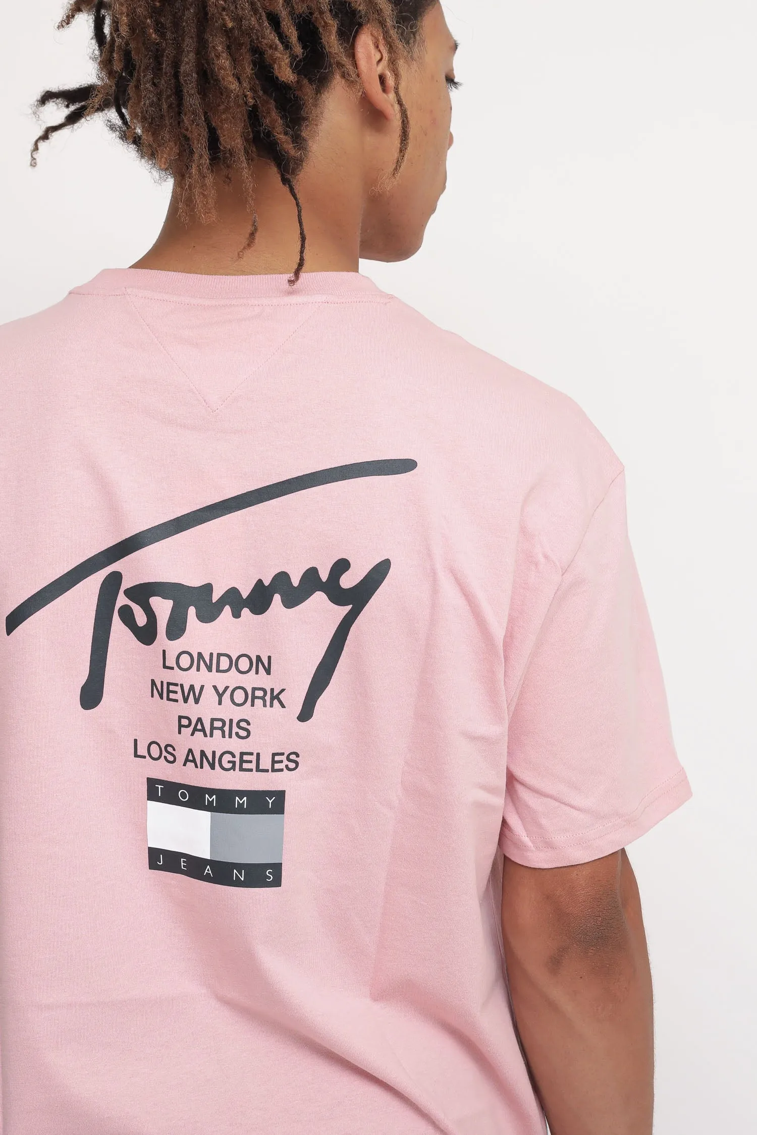 TJM Modern Essentials Sig Tee - Broadway Pink