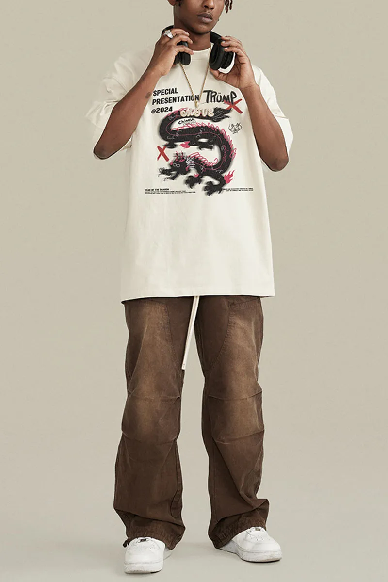 TK0451 Dragon Graphic Tee