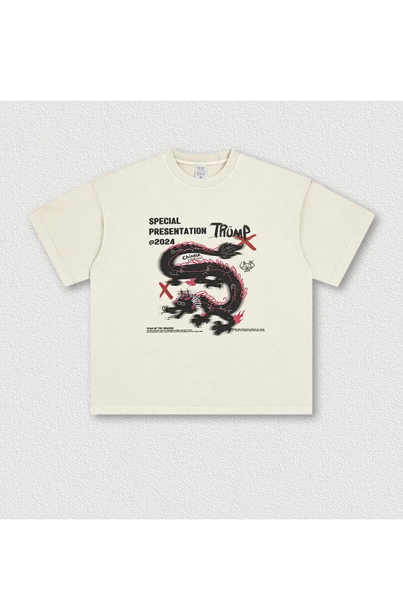 TK0451 Dragon Graphic Tee