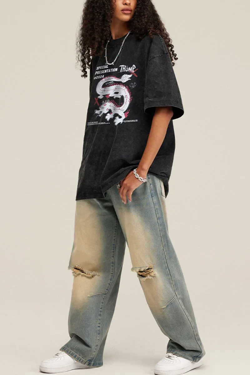 TK0451 Dragon Graphic Tee