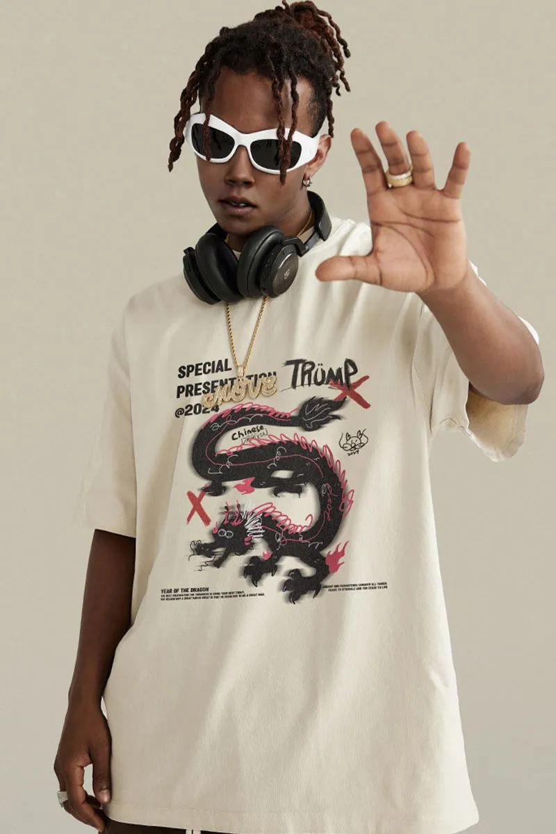 TK0451 Dragon Graphic Tee
