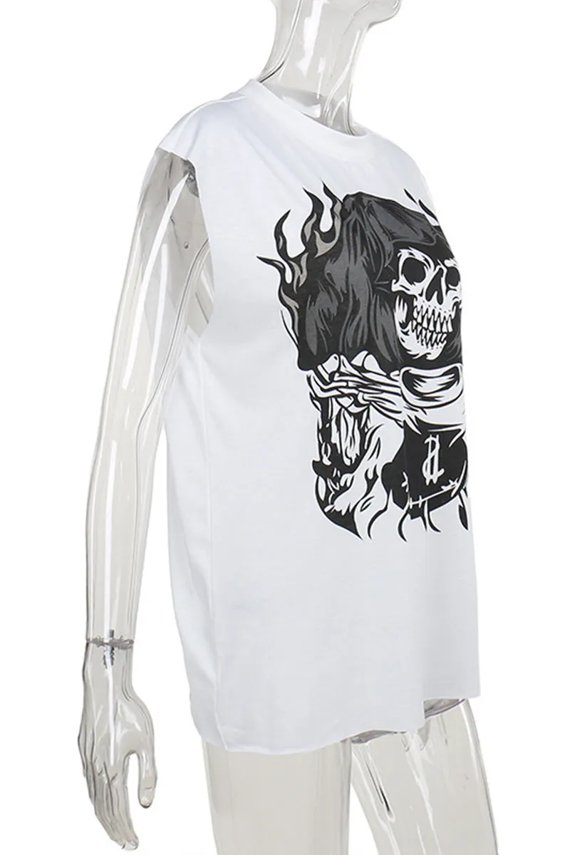 TN0202 Graphic Sleeveless Shirt