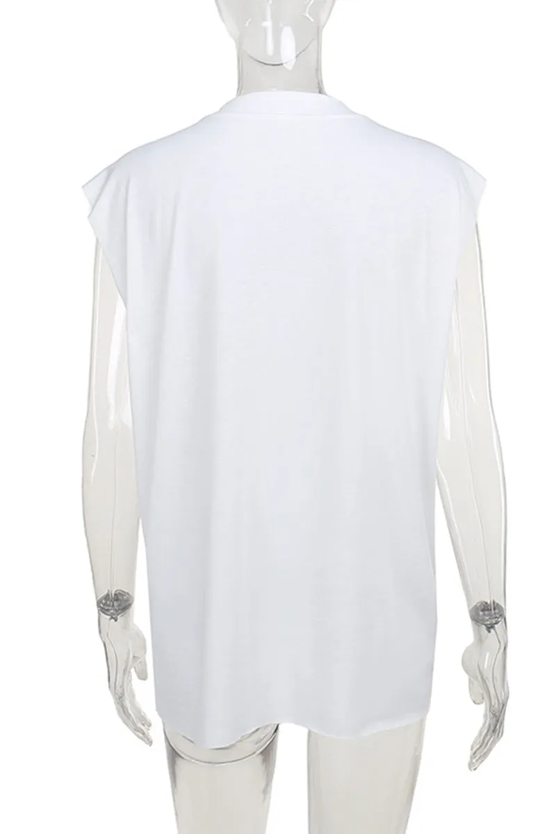 TN0202 Graphic Sleeveless Shirt