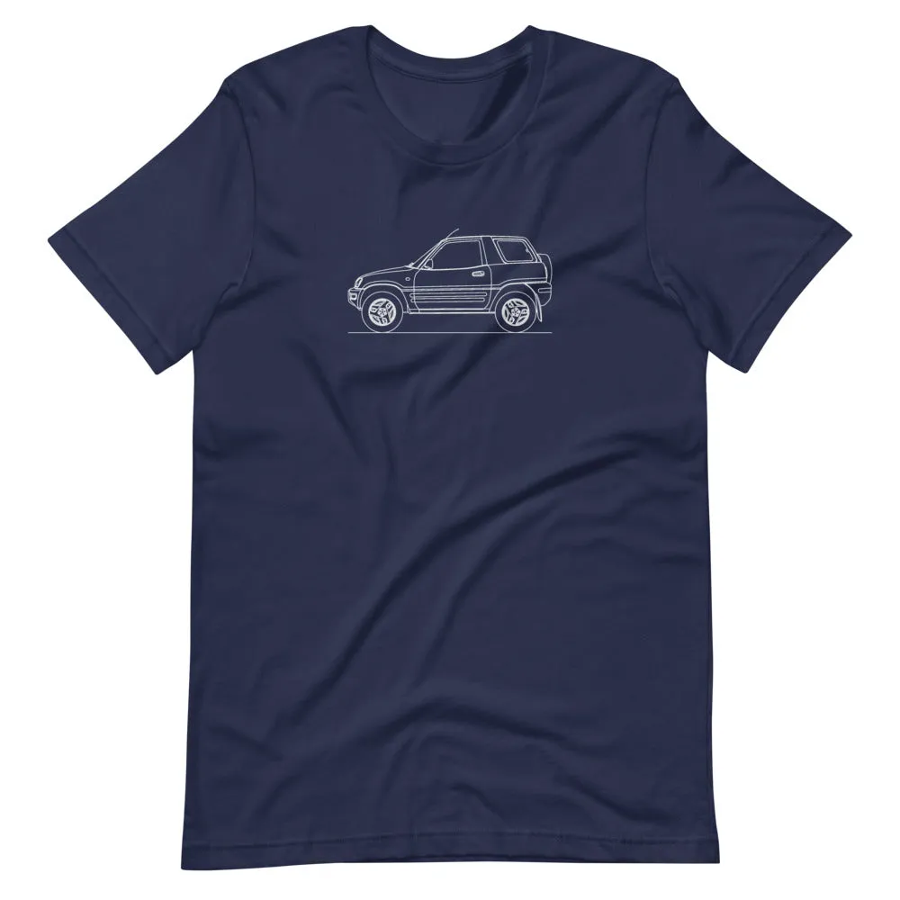 Toyota RAV4 XA10 2-door silhouette T-shirt