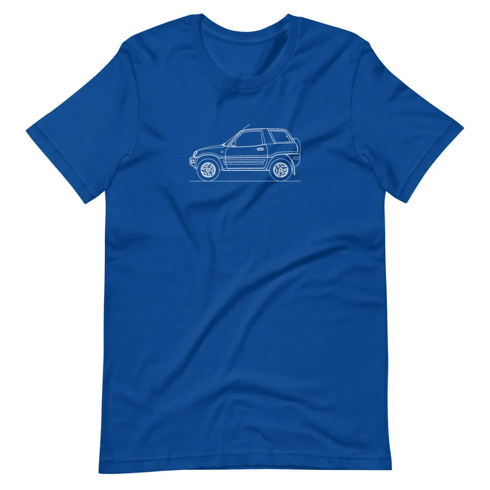 Toyota RAV4 XA10 2-door silhouette T-shirt