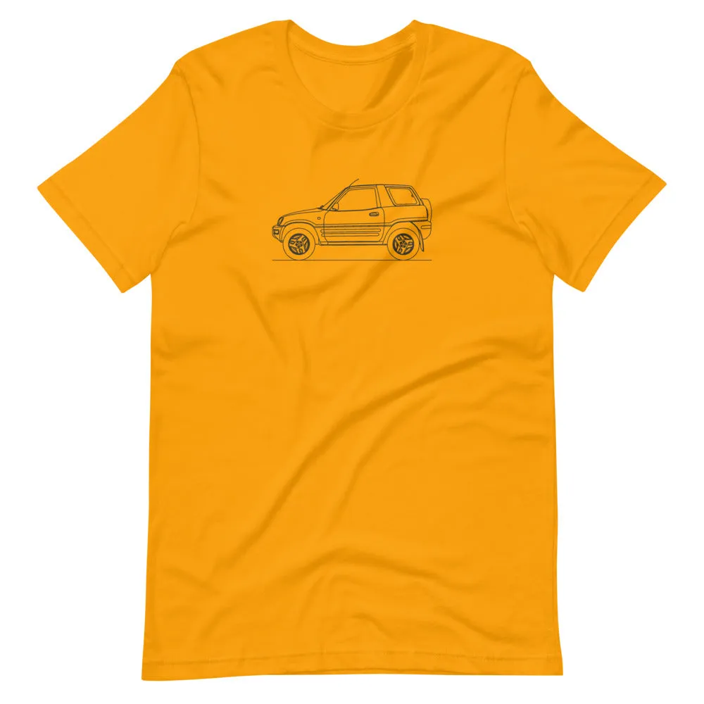 Toyota RAV4 XA10 2-door silhouette T-shirt