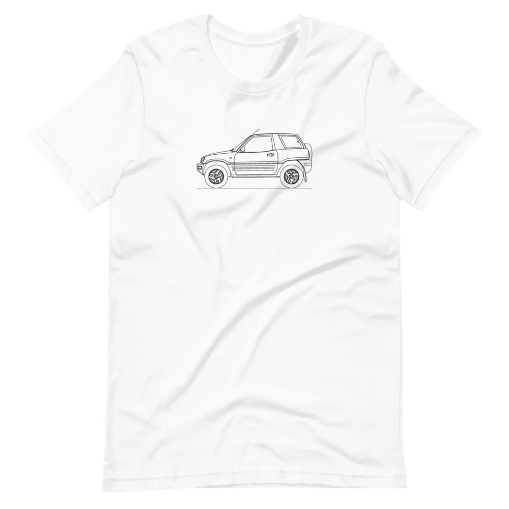 Toyota RAV4 XA10 2-door silhouette T-shirt