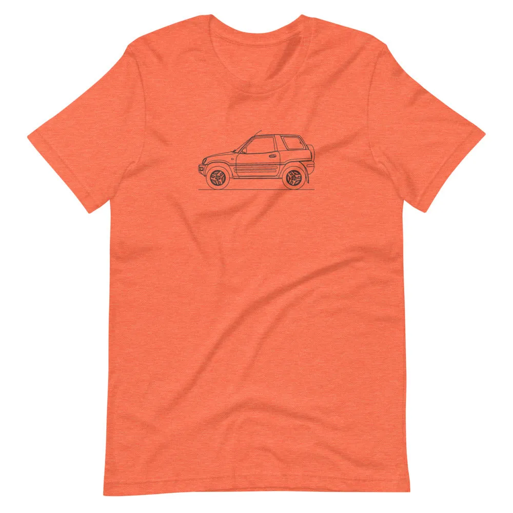 Toyota RAV4 XA10 2-door silhouette T-shirt