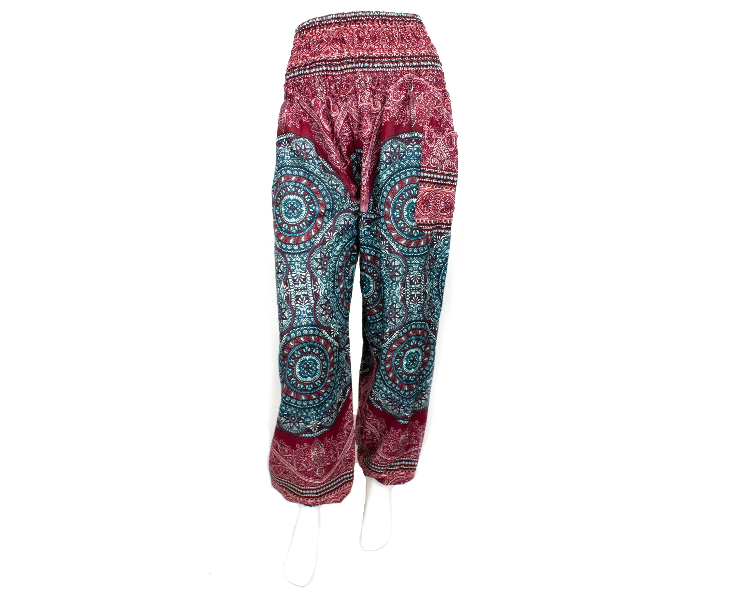 Tribal Pants, Genie Pants, Boho Chic Pants, Long Pants, Harem Pants