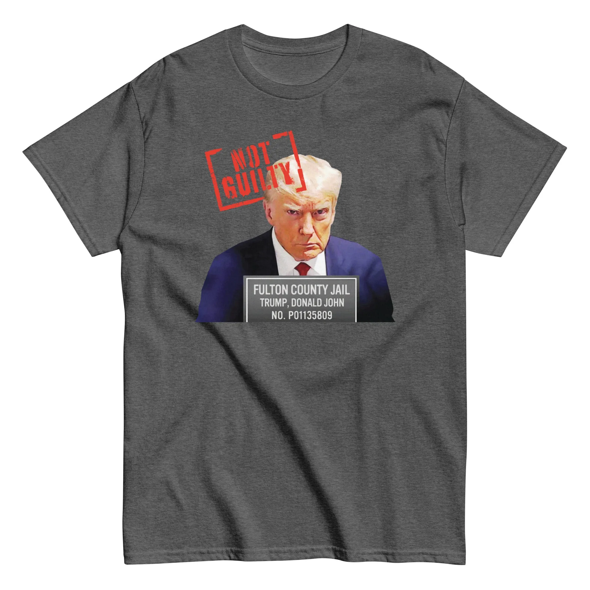 Trump Mugshot Not Guilty Shirt