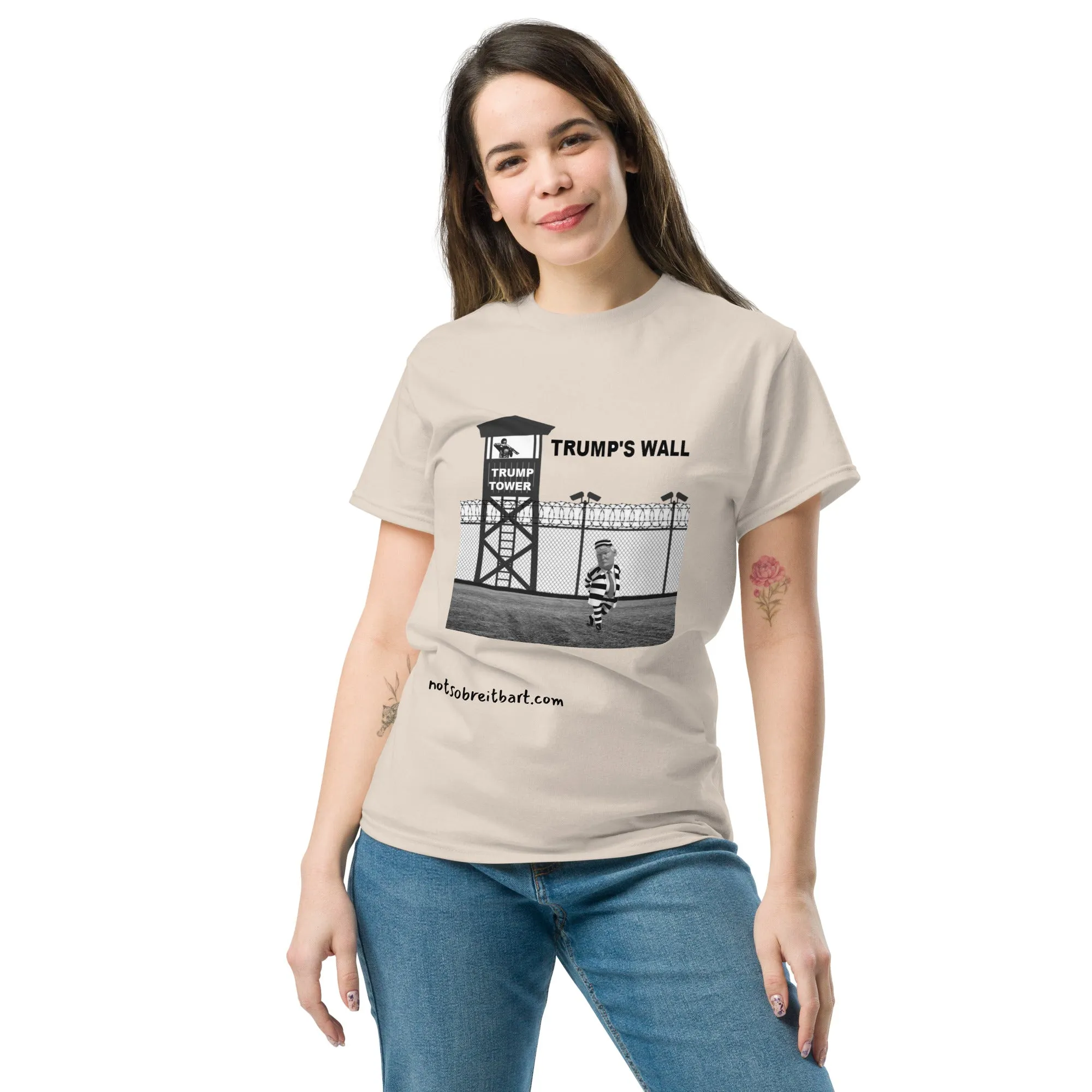 Trump's New Residence, Trump's Wall, Trump Tower, Unisex classic tee
