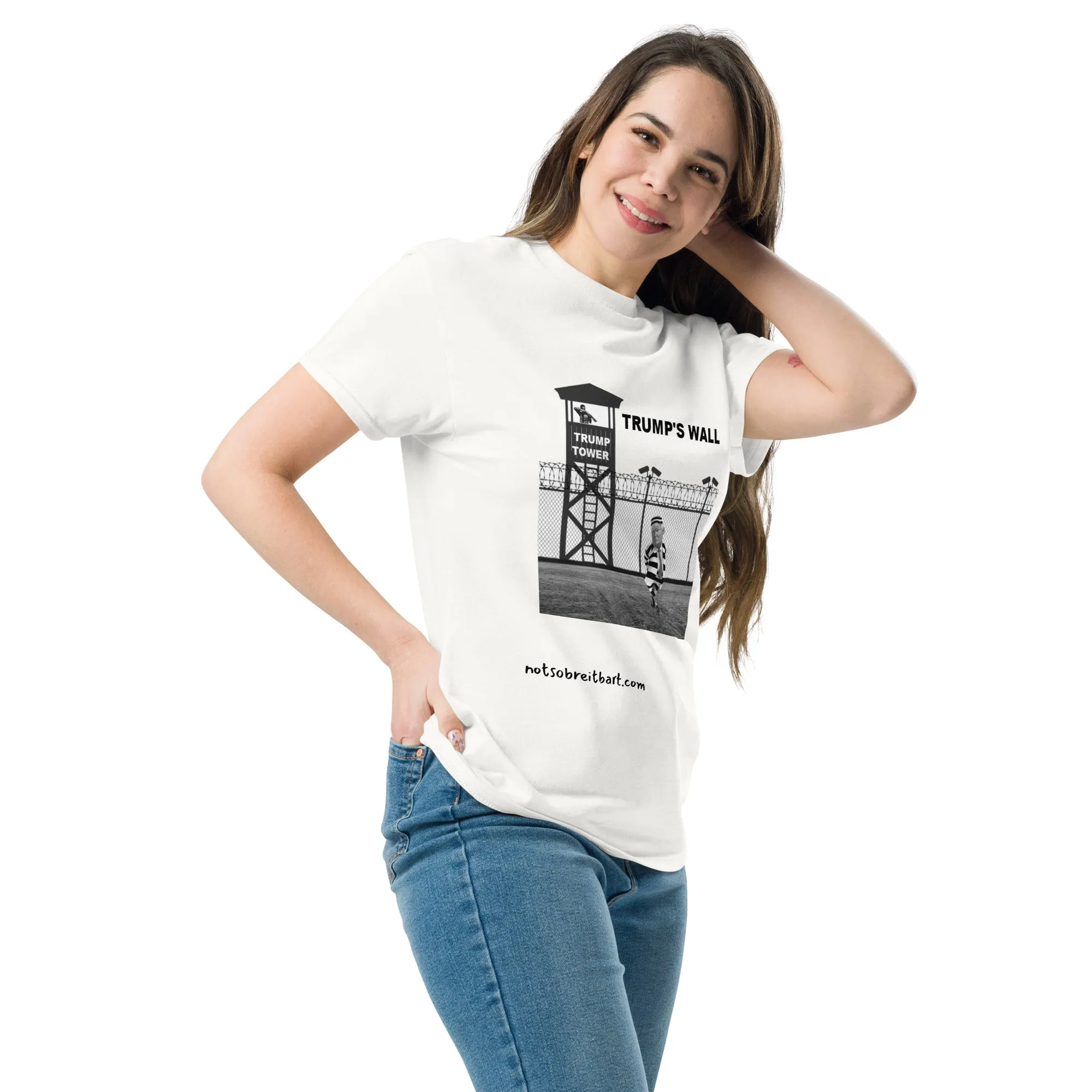 Trump's New Residence, Trump's Wall, Trump Tower, Unisex classic tee