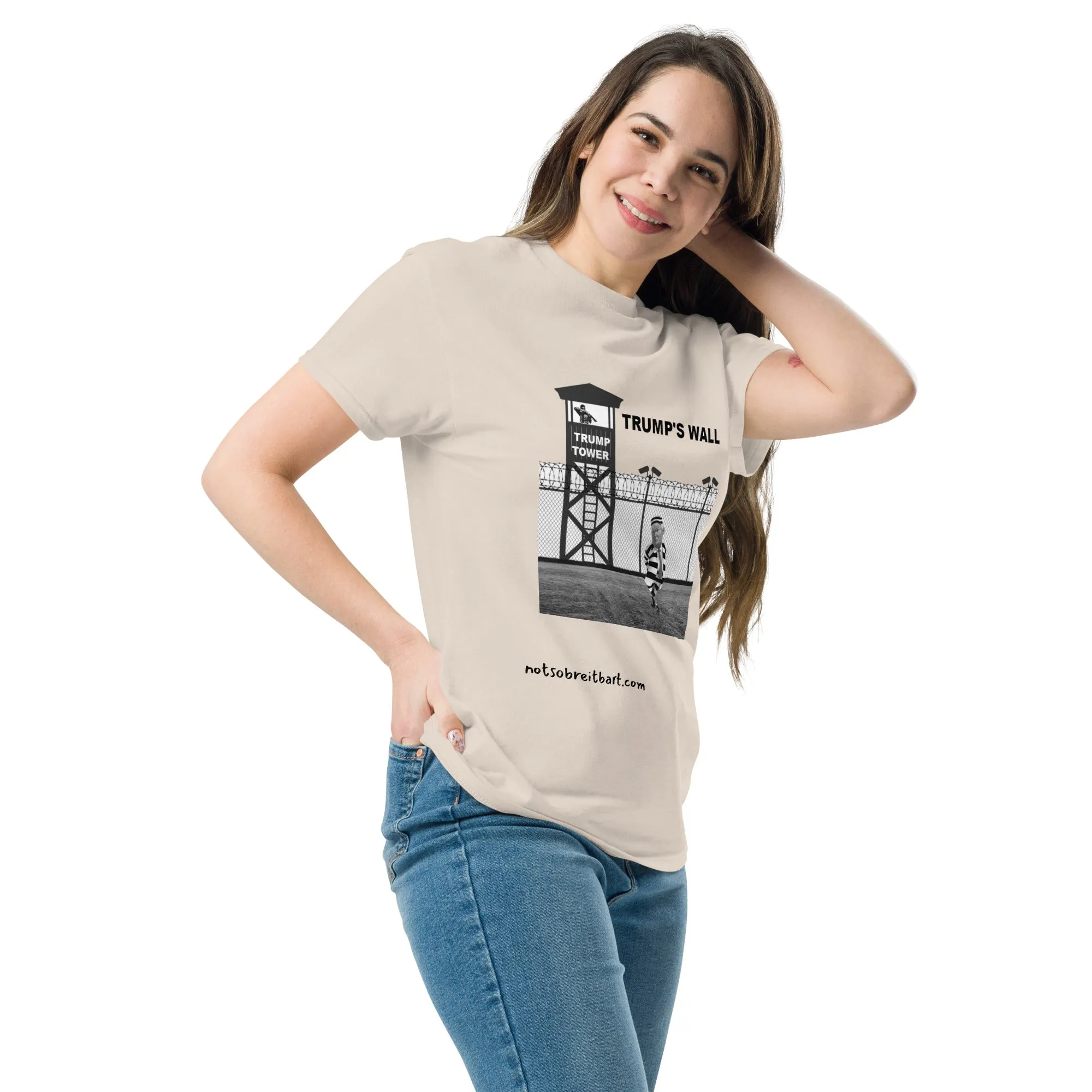 Trump's New Residence, Trump's Wall, Trump Tower, Unisex classic tee